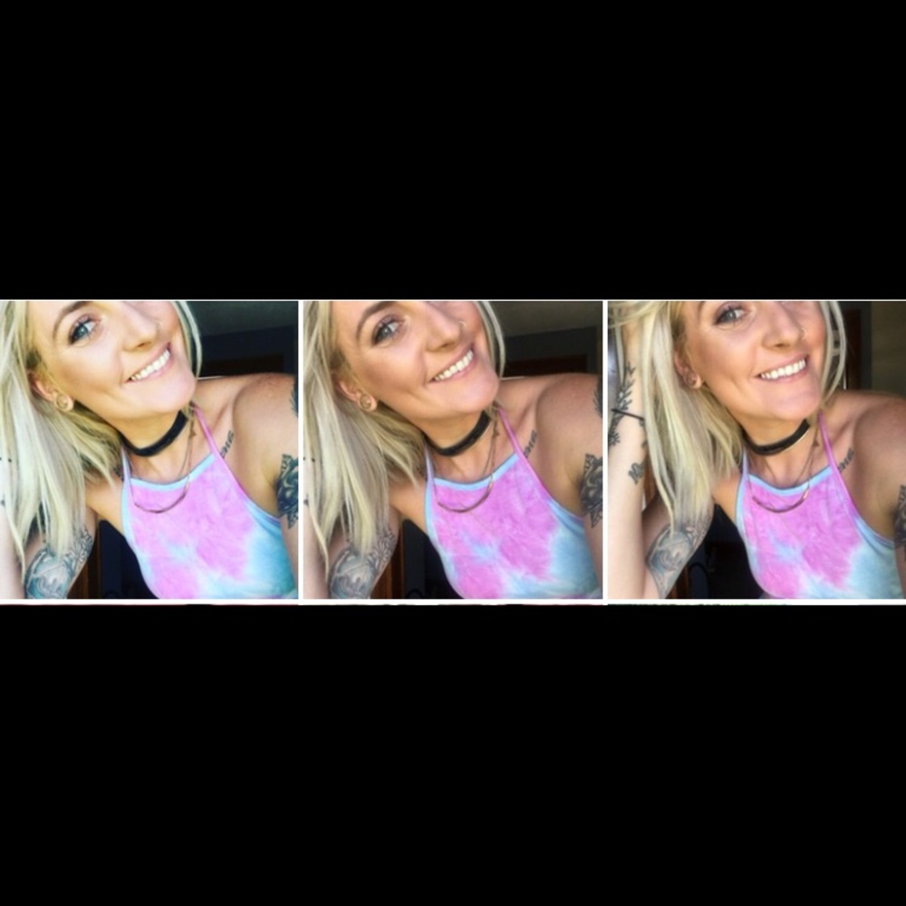 ✌🏻Tye dye Halter Crop